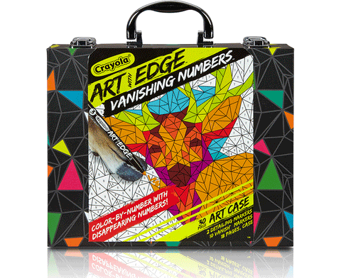 Art with Edge Vanishing Numbers Inspiration Art Case | Crayola Viet Nam