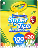 Super Tips 100ct | Crayola Viet Nam | Yeu Nghe Thuat